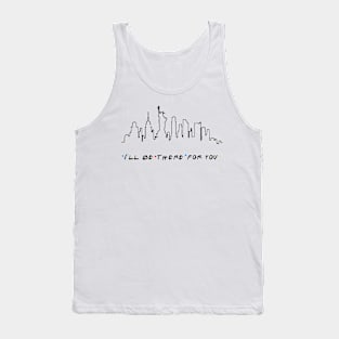 Nyc skyline friends Tank Top